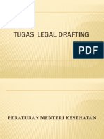 TUGAS  LEGAL DRAFTING I