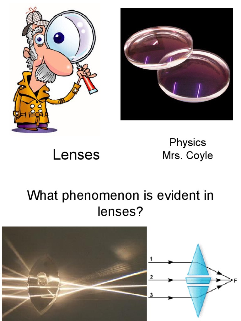 Understanding Lens Types and Images | PDF