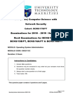 Operating System Administration - OSS2113C PDF