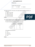 Worksheet Alkenes Mcqs PDF