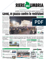 Rassegna stampa nazionale e locale dell'Umbria 27 ottobre 2020