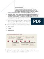 Measuring the effectiveness of branded entertainment through cognitive, affective and conative audience attitudes