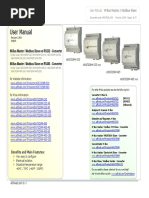 User Manual: M-Bus Master / Modbus Slave On RS232 - Converter