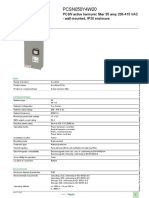 PCSN050Y4W20 product data sheet