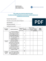FIȘA de Evaluare Cadre Didactice 2019-2020