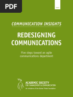 Communication Insights: Redesigning Communications