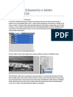 O Kanalima (Channel) U Adobe Photoshop CS5