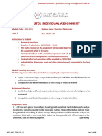 Structural Mechanics 2 Assignment 2 Spring 2020 PDF
