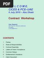 Contract Workshop - CICES-PCE 06-07-2010