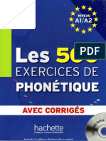 A1 - A2 - Les 500 Exercices de Phonetique Niveau PDF