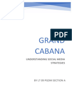 Grand Cabana: Understanding Social Media Strategies
