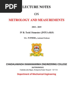 Metrology and Measurements