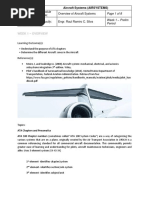 Week 1 - Overview: Overview of Aircraft Systems Engr. Raul Ramiro C. Silva