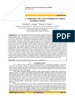 Assessing Truancy Landscape: The Case of Students in A Rural Secondary School