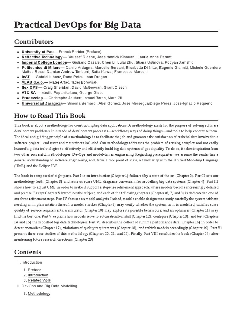 D7.4 - Software Engineering Book Appendix | PDF
