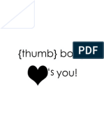 Thumb Body Loves You