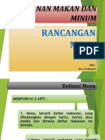 Rancangan Menu