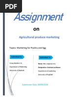 Agricultural Produce Management