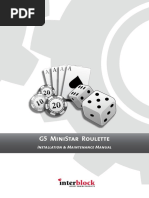 G5 Ministar Roulette Installation&Maintenance Manual v.1.2 PDF