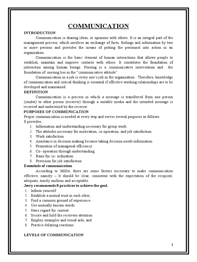 Communication VI | PDF | Code | Communication