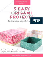 3 Easy Origami Projects Ebook - PDF