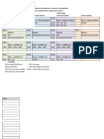 Yhs Arena Use Chart and Schedule 2020