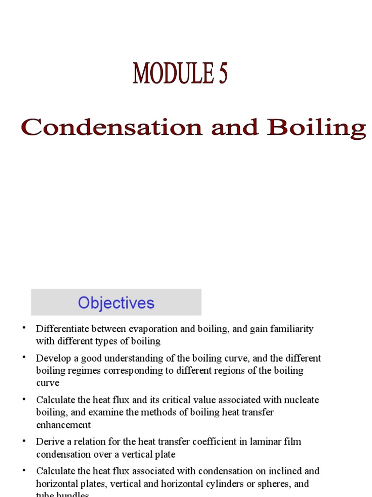 Boiling and Condensation Heat Transfer | PDF | Boiling | Heat Transfer