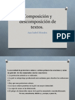 Composición y Descomposición de Textos