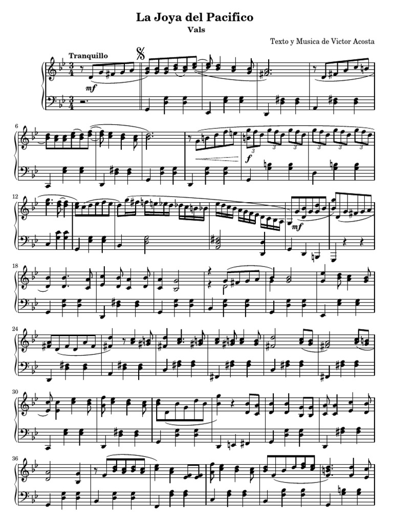 La Joya Del Pacífico PDF Entretenimiento (general)