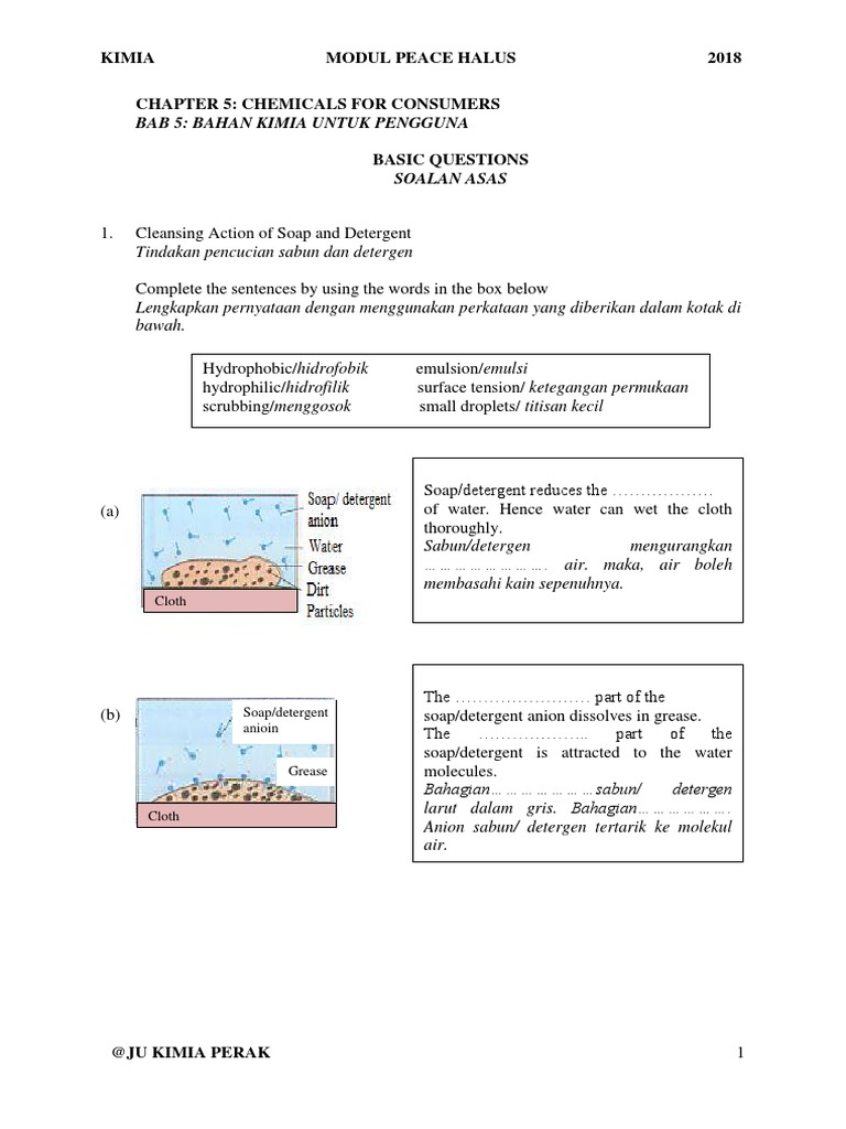 Soalan Halus Bahan Kimia Utk Pengguna Pdf