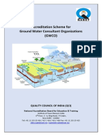 Accreditation Scheme for Ground Water Consultant Organizations