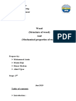 Mechanical Properties of Wood