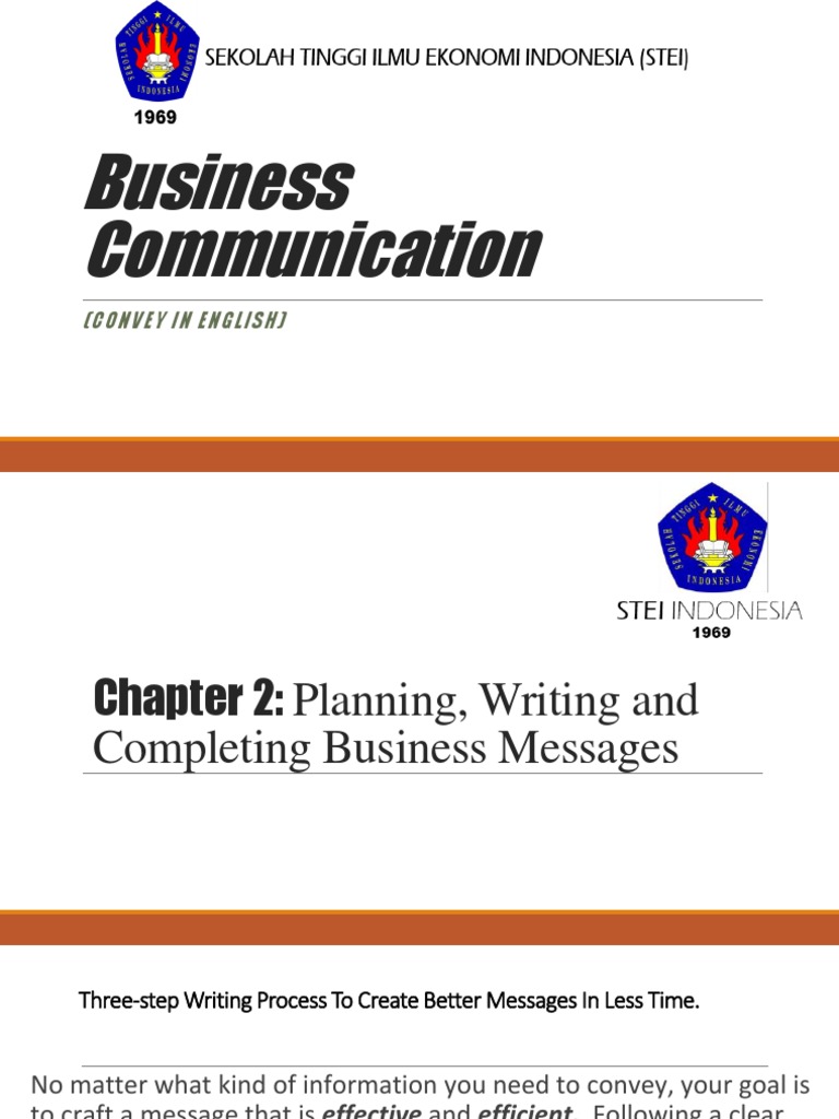 Effective Business Message Writing Guide | PDF | Credibility | Bias