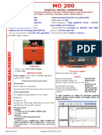 Digital Micro-Ohmmeter: - Test Current Set From