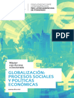 Folleto Globalización Procesos Sociales y Políticas Económicas