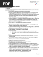 Steam Coil Specification: Page 1 of 3