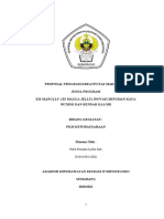 Proposal PKM Kewirausahaan