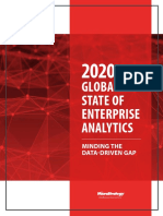 Global State of Enterprise Analytics: Minding The Data-Driven Gap