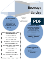 Beverage Service 2020 Lake House Menu PDF