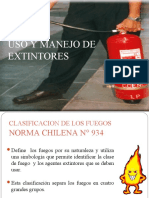 Uso y Manejo de Extintores