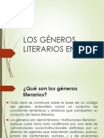 Géneros Literarios en Literatura Infantil