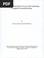 Genetic Optimization of Cut Order Planning in Apparel Manufacturing