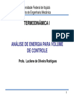 Capítulo 4 - Análise de Energia para Volume de Controle