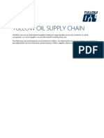 Tullow Supply Chain Services List