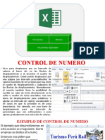 CONTROL DE NUMERO