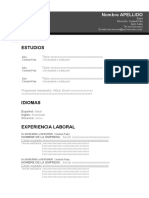 9 Curriculum Vitae Profesional Gris