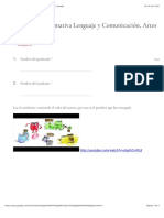 Evaluación Formativa Lenguaje y Comunicación, Sergio