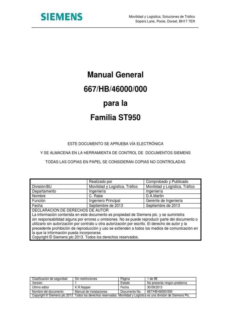 ST950 ELV General Handbook ESP PDF | PDF | Software libre | Controlador ...
