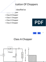 Classification of Choppers: - Choppers Are Classified As