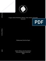 Unggas Dalam Peribahasa Melayu Satu Analisis Semantik (Thesis) (24pgs) - Merged PDF